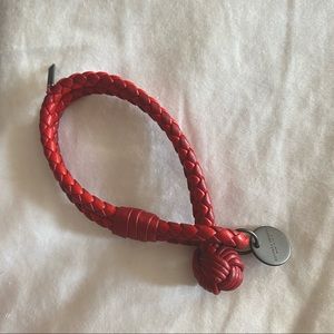 Bottega Veneta Intrecciato Leather Wrap Bracelet